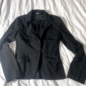 Black express blazer jacket